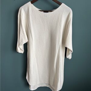 Ann Taylor 3/4 Sleeve Tunic Sweater